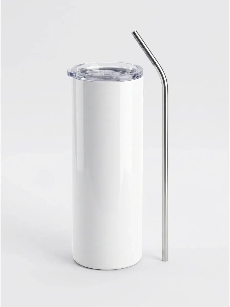 Süblimasyon Pipetli Çelik Termos 600 ml